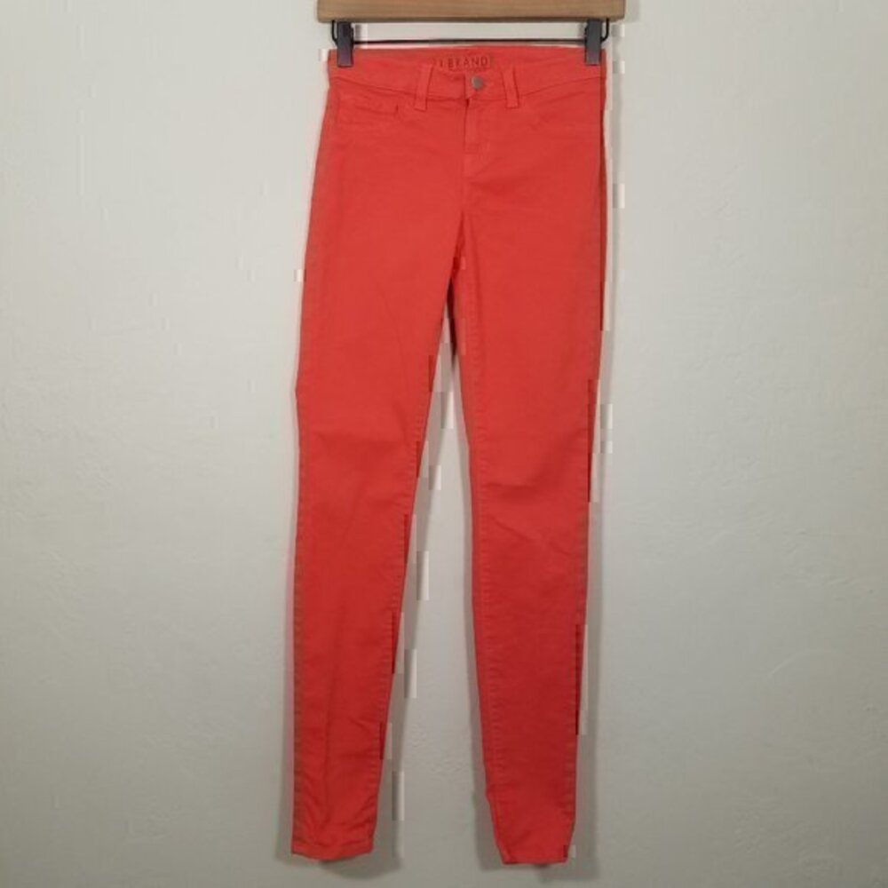 J Brand TANGERINE Skinny Leg Stretch Jeans Size 24‎